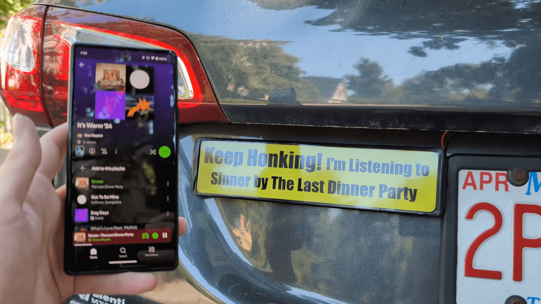 Particle Boron keeps the Bumpin’ Sticker bumpin’